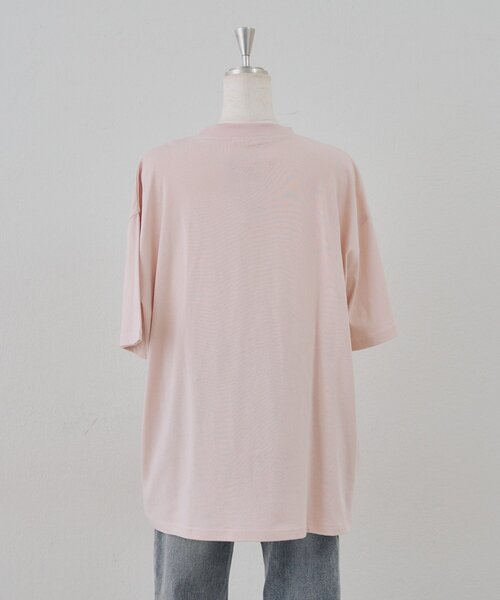 Another Branch olive des olive(アナザーブランチオリーブデオリーブ)の「オバケブラザーズBIGTee(Tシャツ/カットソー・レディース・オフホワイト/スミクロ/ピンク/アイボリー・FREE)」の5枚目の写真