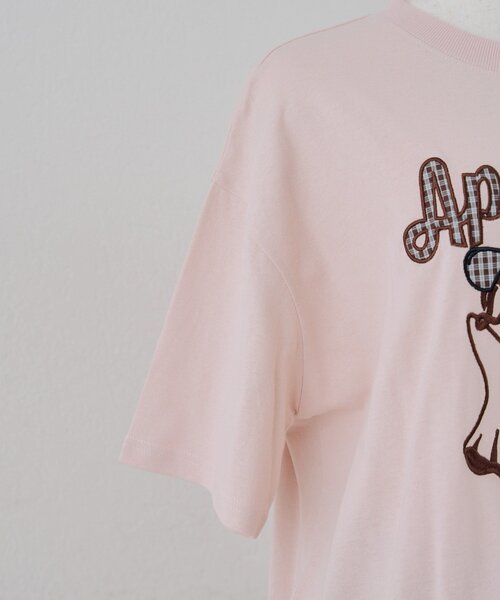 Another Branch olive des olive(アナザーブランチオリーブデオリーブ)の「オバケブラザーズBIGTee(Tシャツ/カットソー・レディース・オフホワイト/スミクロ/ピンク/アイボリー・FREE)」の9枚目の写真