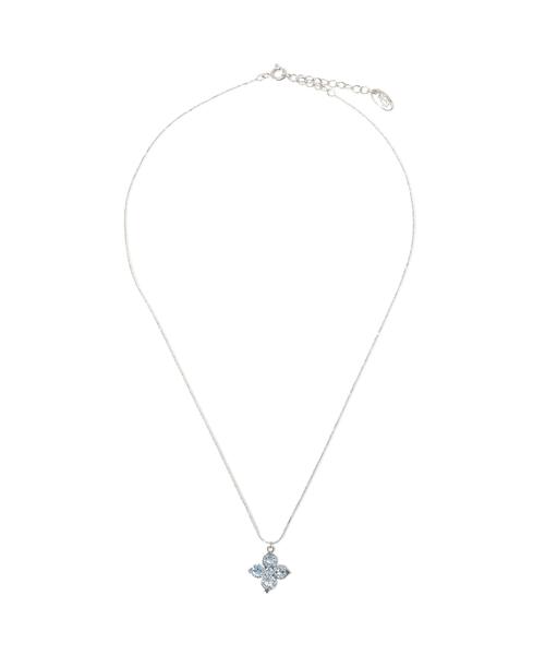 JILL by JILL STUART(ジルバイジルスチュアート)の「【再入荷】Cubic 大粒クローバーネックレス(ネックレス・レディース・ブルー/シルバー・FREE)」の20枚目の写真