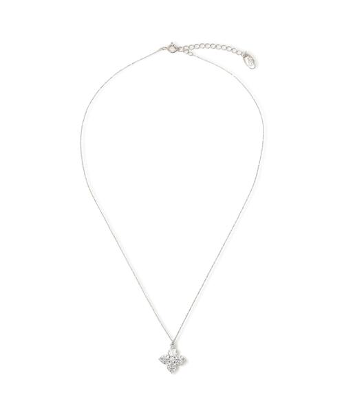 JILL by JILL STUART(ジルバイジルスチュアート)の「【再入荷】Cubic 大粒クローバーネックレス(ネックレス・レディース・ブルー/シルバー・FREE)」の22枚目の写真