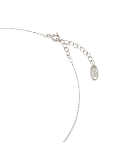 JILL by JILL STUART(ジルバイジルスチュアート)の「【再入荷】Cubic 大粒クローバーネックレス(ネックレス・レディース・ブルー/シルバー・FREE)」の8枚目の写真