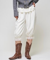 WHO'S WHO gallery | 【26AW LOOK掲載品番】フリルミディサーカスパンツ(その他パンツ)