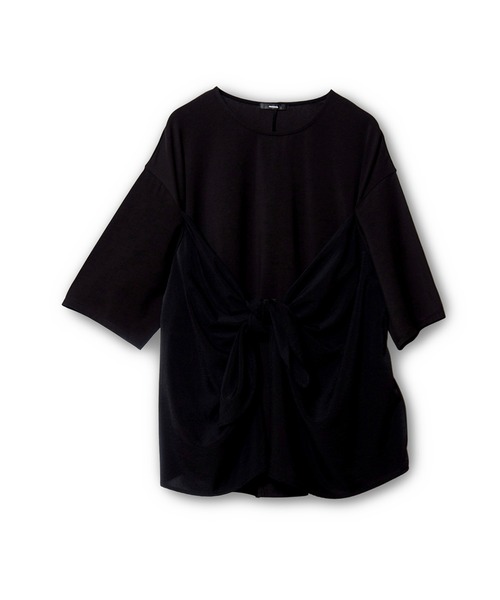 OSMOSIS(オズモーシス)の「ビスチェレイヤードTシャツ(Tシャツ/カットソー・レディース・ブラック/サックスブルー/ホワイト・ONE SIZE)」の9枚目の写真