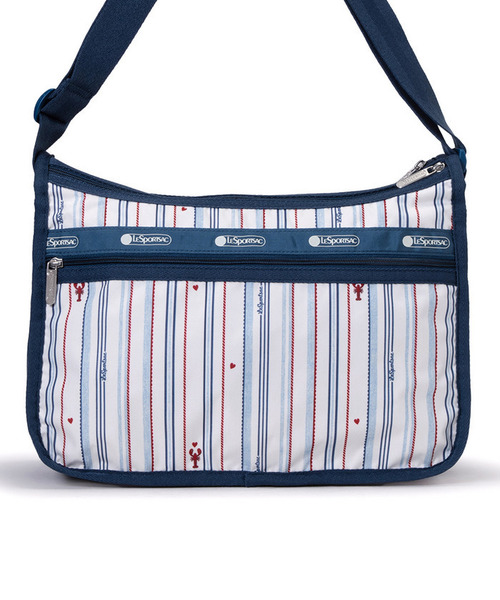 LeSportsac（レスポートサック）の「DELUXE EVERYDAY BAG ジョイフルボヤージュ（ショルダーバッグ・レディース・ブルー・FREE）」の7枚目の写真