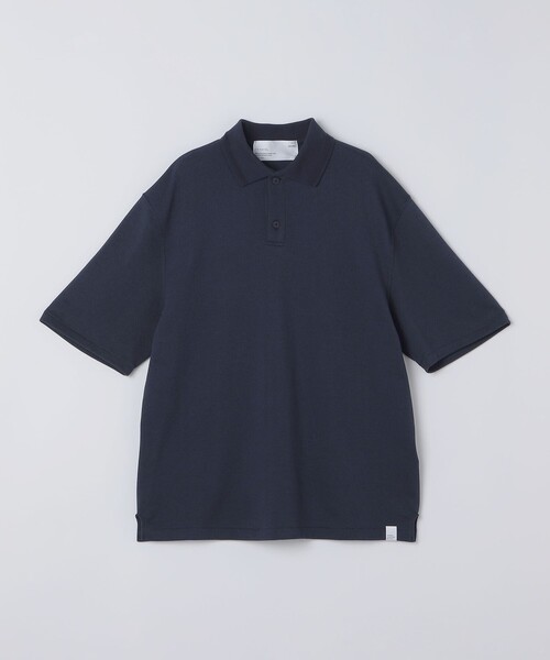 SHIPS(シップス)の「THYARD: COOLMAX(R) チューブラー ポロシャツ(Tシャツ/カットソー・メンズ・ネイビー/ブラック/ホワイト・3/2/1)」の3枚目の写真