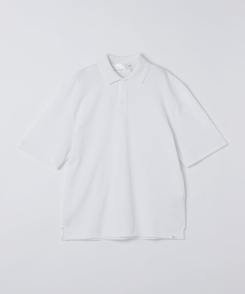 SHIPS(シップス)の「THYARD: COOLMAX(R) チューブラー ポロシャツ(Tシャツ/カットソー・メンズ・ネイビー/ブラック/ホワイト・3/2/1)」の1枚目の写真