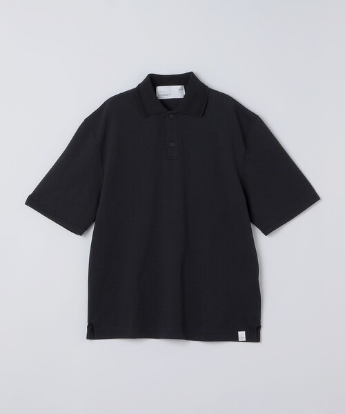 SHIPS(シップス)の「THYARD: COOLMAX(R) チューブラー ポロシャツ(Tシャツ/カットソー・メンズ・ネイビー/ブラック/ホワイト・3/2/1)」の2枚目の写真