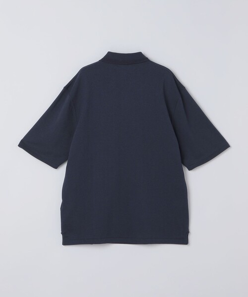 SHIPS(シップス)の「THYARD: COOLMAX(R) チューブラー ポロシャツ(Tシャツ/カットソー・メンズ・ネイビー/ブラック/ホワイト・3/2/1)」の6枚目の写真