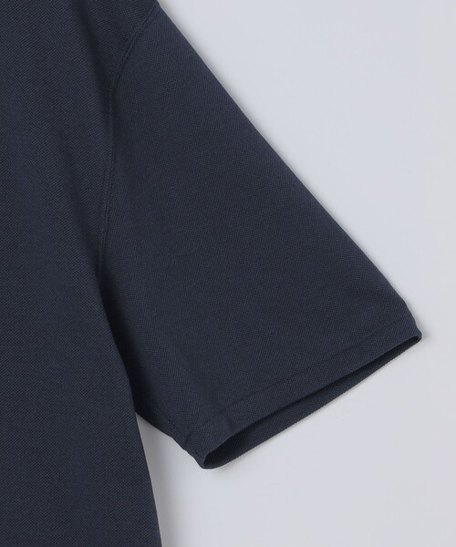 SHIPS(シップス)の「THYARD: COOLMAX(R) チューブラー ポロシャツ(Tシャツ/カットソー・メンズ・ネイビー/ブラック/ホワイト・3/2/1)」の8枚目の写真