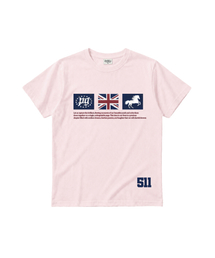 PGスタープリンティングスタンダードフィット半袖Tシャツピンク