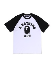 COLLEGE RAGLAN SHRUNK FIT TEE