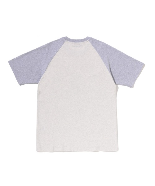 A BATHING APE(アベイシングエイプ)の「COLLEGE RAGLAN SHRUNK FIT TEE(Tシャツ/カットソー・メンズ・レッド/グレー/ブラック・XX-LARGE/SMALL/LARGE/MEDIUM/X-LARGE)」の11枚目の写真