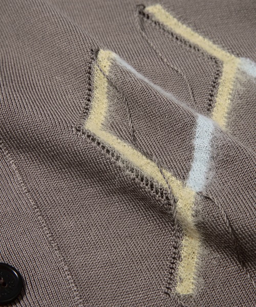 Acne Studios(アクネストゥディオズ)の「RW-MN-KNIT000015(カーディガン/ボレロ・メンズ・ブラウン系その他・S)」の10枚目の写真