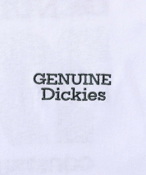 Dickies(ディッキーズ)の「【GENUINE Dickies/ジェニュイン ディッキーズ】刺繍 フェイクレイヤード ロングスリーブTシャツ(Tシャツ/カットソー・メンズ・ホワイト/ブラック・M/L/XL)」の21枚目の写真