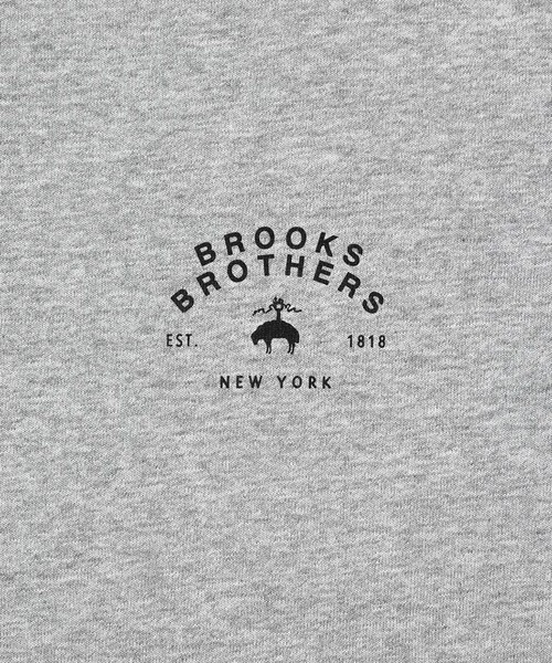 BROOKS BROTHERS(ブルックスブラザーズ)の「USAコットンジャージー ヘビーウェイト グラフィックロゴ Tシャツ(Tシャツ/カットソー・メンズ・モスグリーン/ホワイト/ネイビー/グレー・MEDIUM/SMALL/X-LARGE/LARGE)」の6枚目の写真