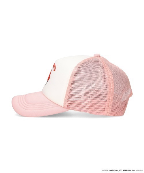 KANGOL(カンゴール)の「KANGOL HELLO KITTY TRUCKER MESH CAP / カンゴール(キャップ・レディース・ブラック/ピンク・LARGE/MEDIUM)」の15枚目の写真
