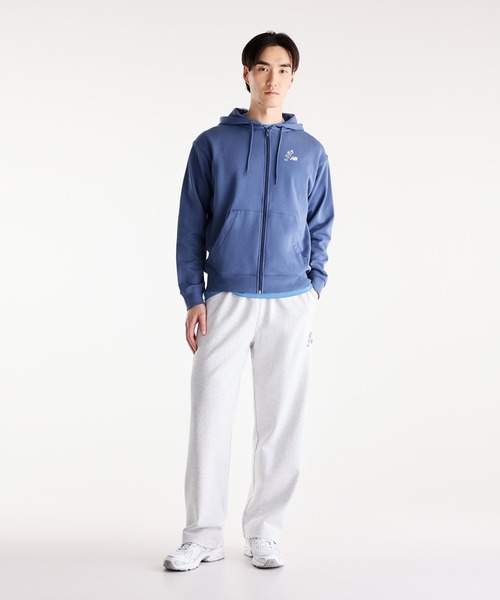 NEW BALANCE(ニューバランス)の「大谷翔平オールウェイズオンロゴスウェットフルジップ(パーカー・メンズ・ヘザーグレー/グレイッシュブルー/ブラック・LARGE/SMALL/XXX-LARGE/XX-LARGE)」の7枚目の写真