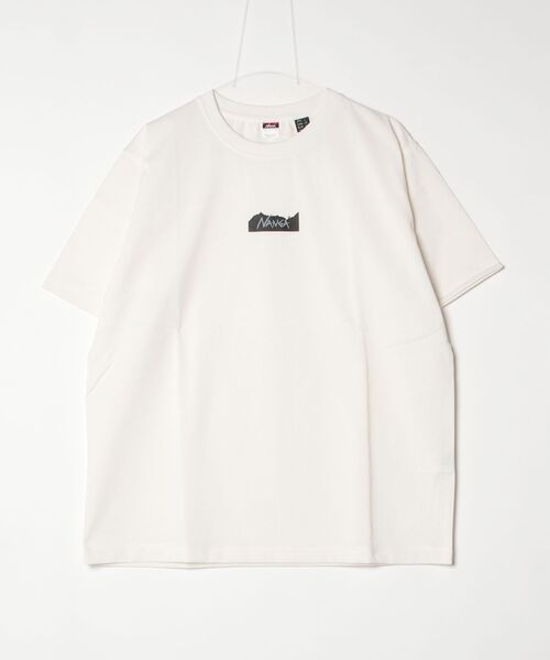 NANGA(ナンガ)の「【NANGA】ECO HYBRID MT LOGO TEE NW2211-1G208(Tシャツ/カットソー・メンズ・ブラック/グレー/ホワイト・XL/S/L/M)」の8枚目の写真