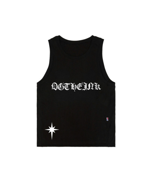 HANG OUTの「X タトゥーイズム オジダインク スリーブレス (ブラック)（Tシャツ/カットソー・メンズ・ブラック・MEDIUM/LARGE）」の4枚目の写真