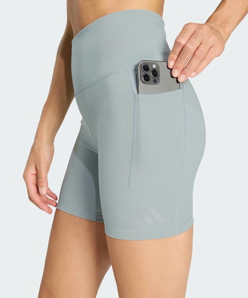 adidas(アディダス)の「Adi365 クライマクール ランニング ショート レギンス / アディダス adidas(レギンス/スパッツ・レディース・グリーン・LARGE/MEDIUM/SMALL/X-LARGE/X-SMALL/XX-LARGE)」の3枚目の写真