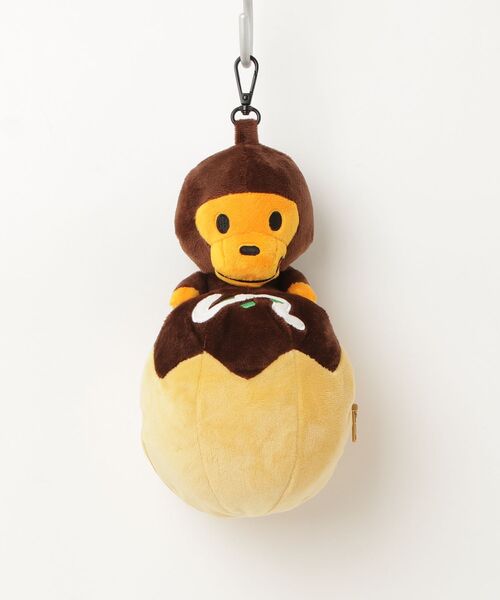A BATHING APE（アベイシングエイプ）の「BABY MILO PLUSH DOLL TAKOYAKI TOTE BAG（トートバッグ・メンズ・ネイビー・FREE）」の9枚目の写真