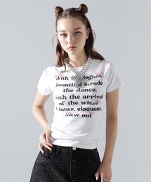 MAVYTH/メヴィス/LETTERRING RIBBON TEE