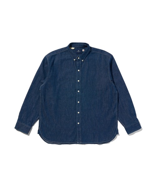 Levi's(リーバイス)の「Levi's/リーバイス BLUETAB(TM) リラックス ボタンダウン シャツ(シャツ/ブラウス・メンズ・ダークインディゴブルー・L/M/S/XL)」の4枚目の写真