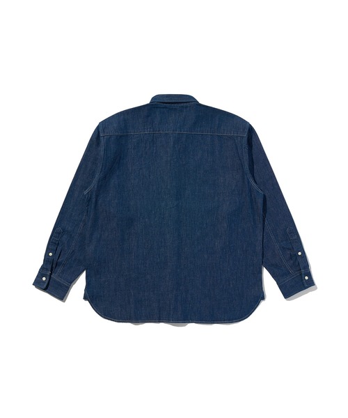Levi's(リーバイス)の「Levi's/リーバイス BLUETAB(TM) リラックス ボタンダウン シャツ(シャツ/ブラウス・メンズ・ダークインディゴブルー・L/M/S/XL)」の5枚目の写真