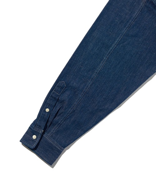 Levi's(リーバイス)の「Levi's/リーバイス BLUETAB(TM) リラックス ボタンダウン シャツ(シャツ/ブラウス・メンズ・ダークインディゴブルー・L/M/S/XL)」の7枚目の写真