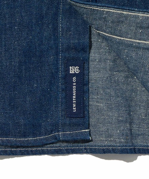 Levi's(リーバイス)の「Levi's/リーバイス BLUETAB(TM) リラックス ボタンダウン シャツ(シャツ/ブラウス・メンズ・ダークインディゴブルー・L/M/S/XL)」の10枚目の写真