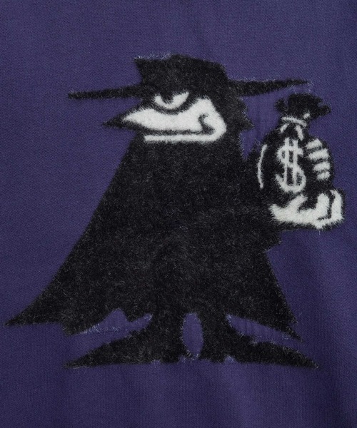 VANS(バンズ)の「CLASSIFIED セーター / Classified Crew Sweater Deep T VN000P93EMT1(ニット/セーター・メンズ・ダークパープル・MEDIUM/LARGE)」の4枚目の写真