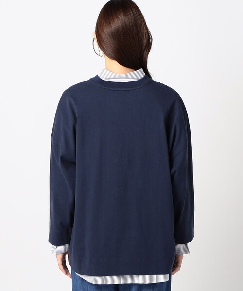 DISCUS(ディスカス)の「DISCUS別注 ロンT(Tシャツ/カットソー・レディース・ネイビー/レッド/ライトグレー/ホワイト・FREE)」の10枚目の写真