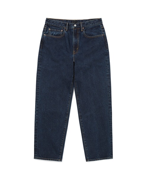 thisisneverthat(ディスイズネバーザット)の「Regular Jeans(デニムパンツ・メンズ・ダークブラウン/インディゴブルー・L/XL/XS/S/M)」の2枚目の写真