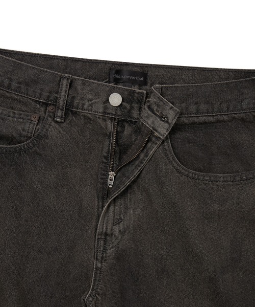 thisisneverthat(ディスイズネバーザット)の「Regular Jeans(デニムパンツ・メンズ・ダークブラウン/インディゴブルー・L/XL/XS/S/M)」の3枚目の写真