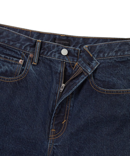thisisneverthat(ディスイズネバーザット)の「Regular Jeans(デニムパンツ・メンズ・ダークブラウン/インディゴブルー・L/XL/XS/S/M)」の6枚目の写真