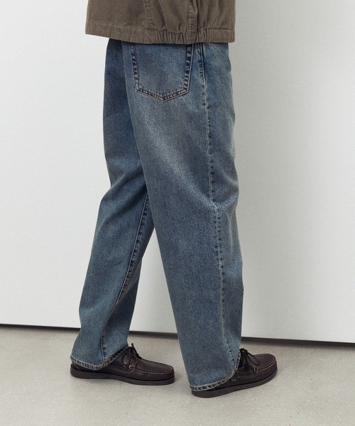 thisisneverthat(ディスイズネバーザット)の「Regular Jeans(デニムパンツ・メンズ・ダークブラウン/インディゴブルー・L/XL/XS/S/M)」の9枚目の写真