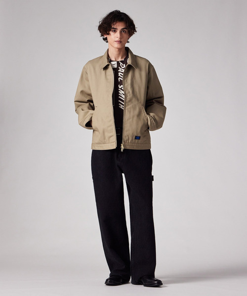 Dickies(ディッキーズ)の「Dickies(R)× PS Paul Smith アイゼンハワージャケット / 262250 DC002(ブルゾン・メンズ・グリーン/ダークブラウン/ベージュ・LARGE/MEDIUM)」の4枚目の写真