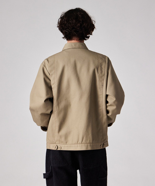 Dickies(ディッキーズ)の「Dickies(R)× PS Paul Smith アイゼンハワージャケット / 262250 DC002(ブルゾン・メンズ・グリーン/ダークブラウン/ベージュ・LARGE/MEDIUM)」の5枚目の写真