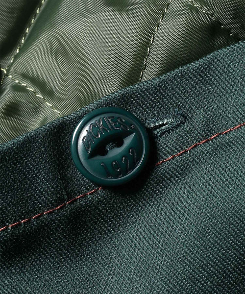Dickies(ディッキーズ)の「Dickies(R)× PS Paul Smith アイゼンハワージャケット / 262250 DC002(ブルゾン・メンズ・グリーン/ダークブラウン/ベージュ・LARGE/MEDIUM)」の12枚目の写真
