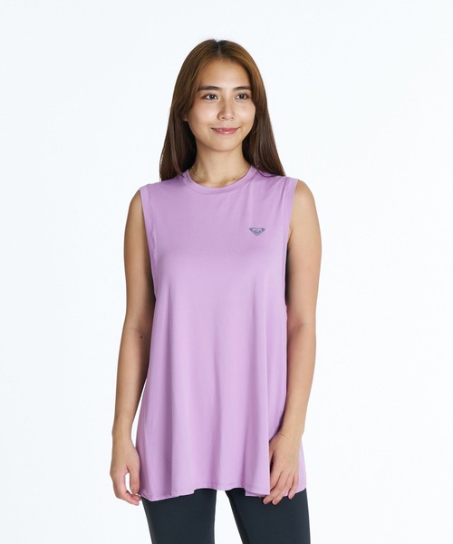 ROXY(ロキシー)の「ROXY FITNESS MAKE TODAY COUNT TANK バックツイストタンクトップ /速乾/UVカット/水陸両用 【2026年秋冬モデル】/ロキシー(タンクトップ・レディース・ブラック/ピンク/ホワイト・LARGE/MEDIUM/SMALL)」の12枚目の写真
