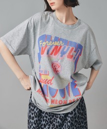 レコードプリント Tシャツ AT THE TRNK