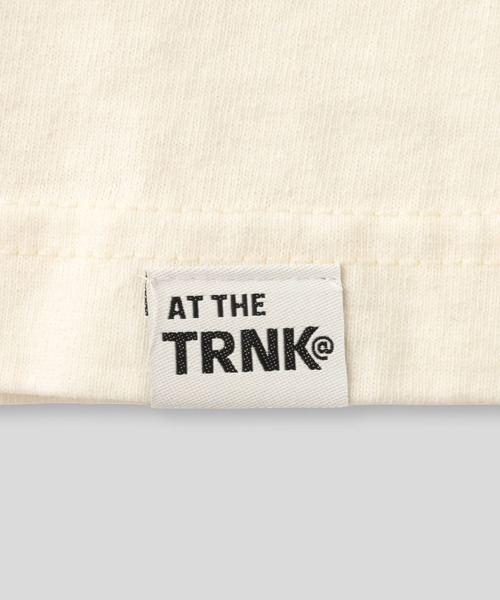 AT THE TRNK(アットザトランク)の「レコードプリント Tシャツ AT THE TRNK(Tシャツ/カットソー・レディース・ブラック/グレー/アイボリー・L/M)」の6枚目の写真