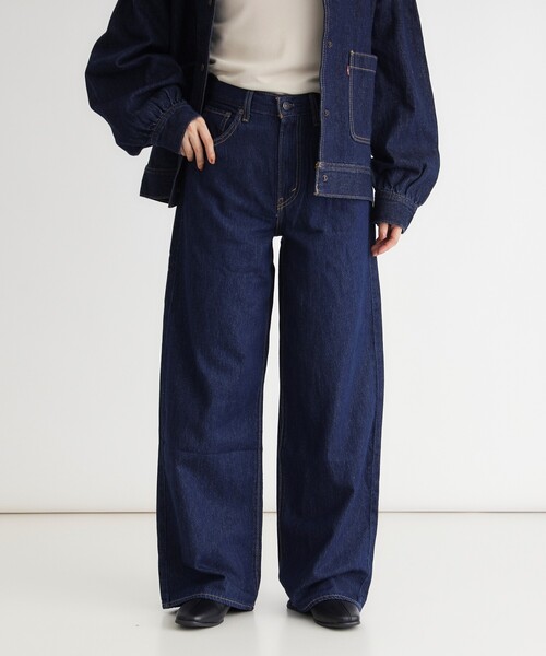 Levi's(リーバイス)の「Levi's CINCH BAGGY(その他パンツ・レディース・ネイビー・24/25/26/27)」の2枚目の写真