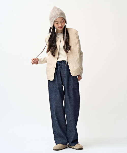 ORCIVAL(オーシバル)の「ORCIVAL | デニム イージーパンツ WOMEN(デニムパンツ・レディース・ダークインディゴブルー・1)」の17枚目の写真