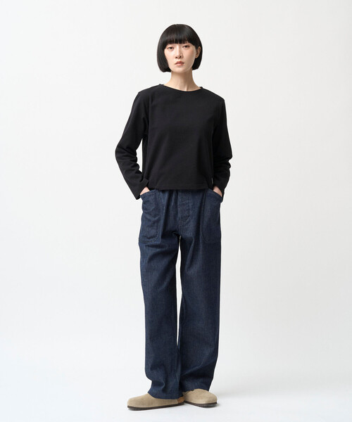 ORCIVAL(オーシバル)の「ORCIVAL | デニム イージーパンツ WOMEN(デニムパンツ・レディース・ダークインディゴブルー・1)」の18枚目の写真