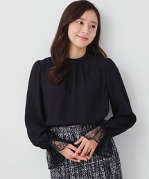 COUP DE CHANCE | 【日本製】袖口レースブラウス(シャツ/ブラウス)