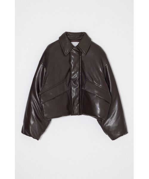 MOUSSY(マウジー)の「【26年AW新作】OVER MIDDLE パッファー(ダウンジャケット/コート・レディース・ブラック/ブラウン/ブラウン系その他・2/1)」の5枚目の写真