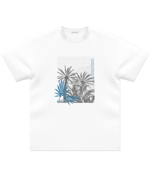 EYEUNDERSTAND(アイアンダスタンド)の「オアシスハーフTシャツ(ブラック)(Tシャツ/カットソー・レディース・その他・MEDIUM/LARGE)」の2枚目の写真