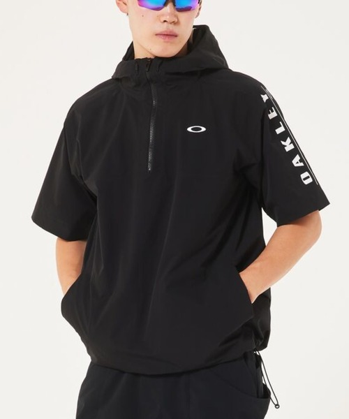 OAKLEY(オークリー)の「【最新】 オークリー OAKLEY SS HOODIE JACKET/ジャケット/ゴルフメンズコレクション/OAKLEY(その他アウター・メンズ・ライトベージュ/ブラック・L/S/M)」の6枚目の写真