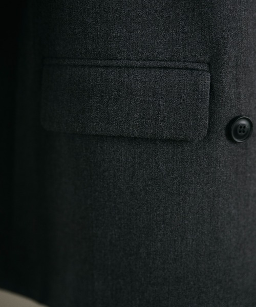 LAULEN（ローレン）の「double tailored jacket /ダブルテーラードジャケット（テーラードジャケット・レディース・カーキ/ブラウン/グレー・FREE）」の17枚目の写真